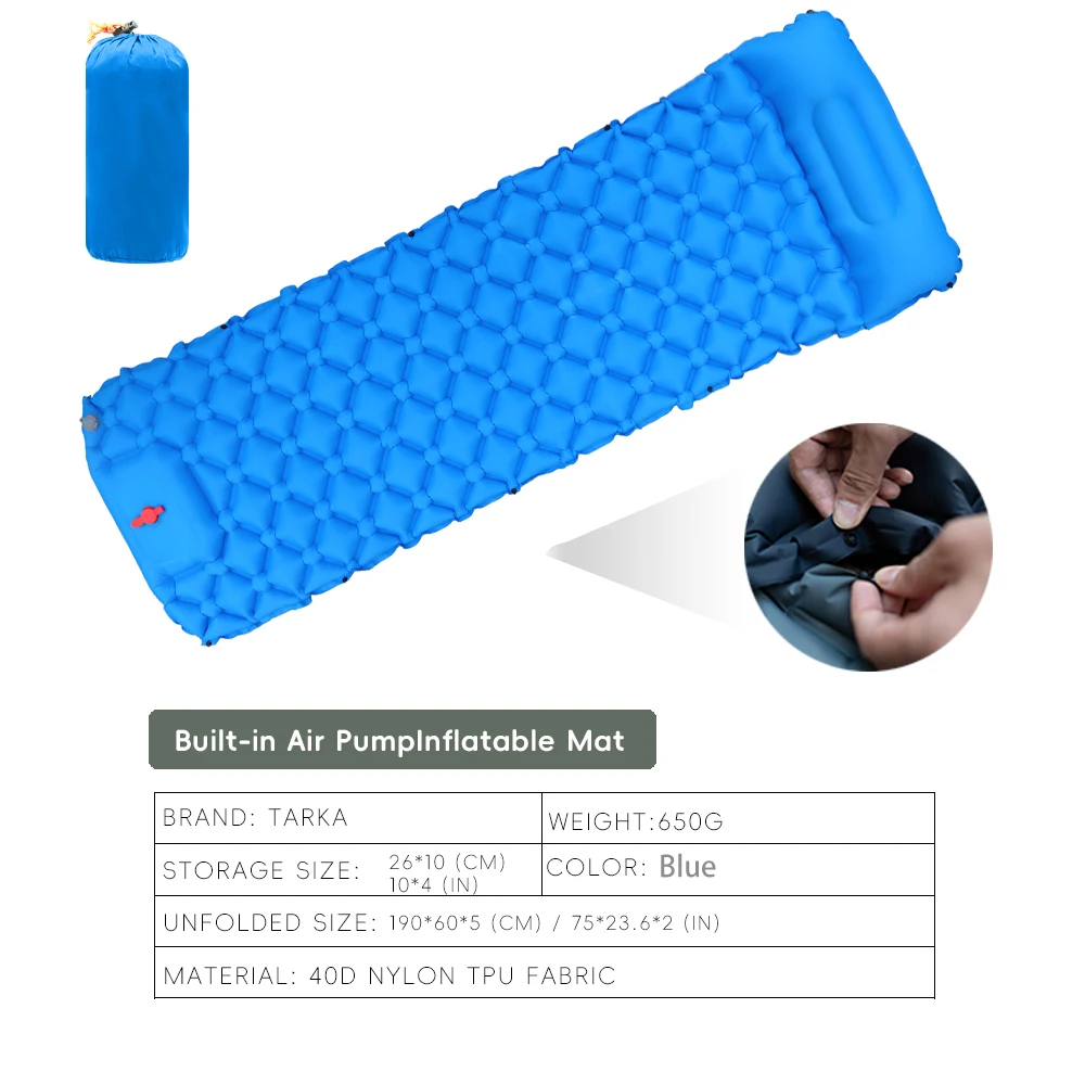Inflatable Camping Sleeping Mat - Image 10