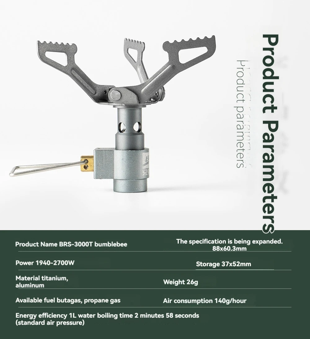 BRS-3000T Titanium Mini Burner - Image 6