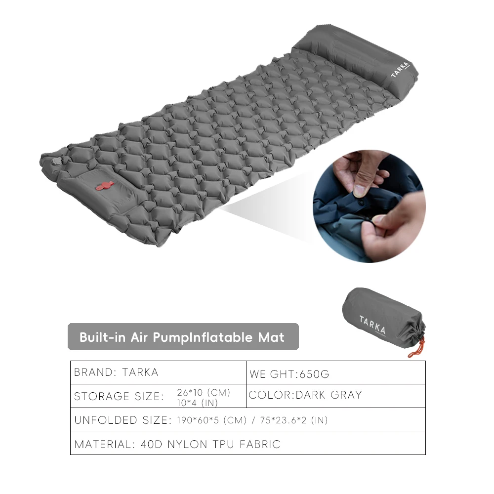 Inflatable Camping Sleeping Mat - Image 9