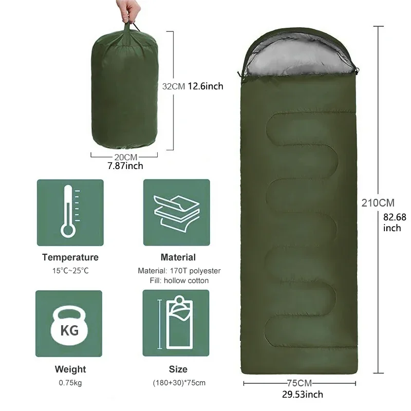 Ultralight 3-Season Sleeping Bag - Image 4